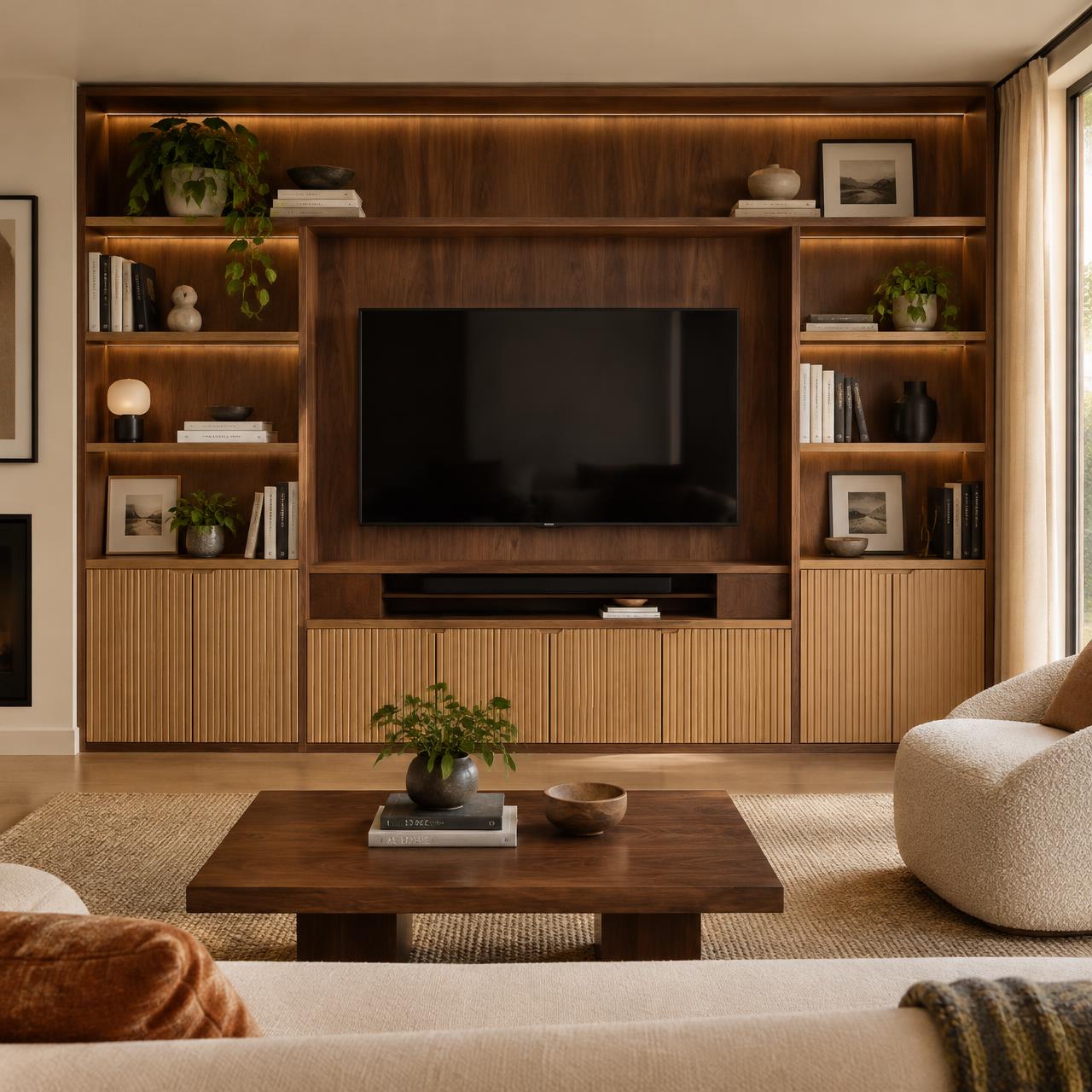 Illustrative custom cabinetry gallery design